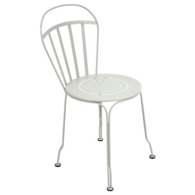 Fermob Louvre Side Chair - Set of 2 - Color: Grey - 0801A5