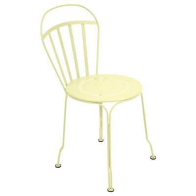 Fermob Louvre Side Chair - Set of 2 - Color: Yellow - 0801A6