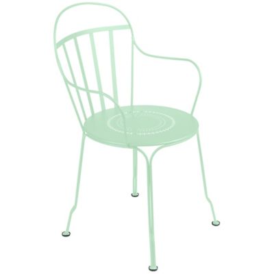 Fermob Louvre Armchair - Set of 2 - Color: Green - 080283