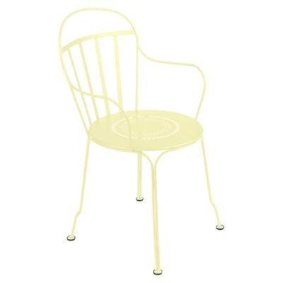 Fermob Louvre Armchair - Set of 2 - Color: Yellow - 0802A6