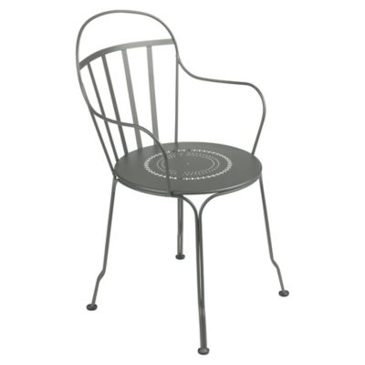 FRM2551423 Fermob Louvre Armchair - Set of 2 - Color: Grey -  sku FRM2551423