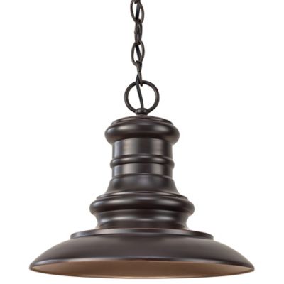 Generation Lighting Redding Station Outdoor Pendant Light in Matte
