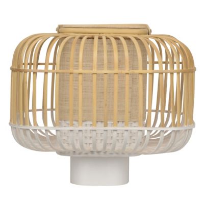 Bamboo Square Table Lamp