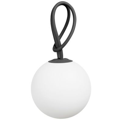 Fatboy Bolleke Rechargeable Hanging Outdoor LED Pendant Light - Color: Blac