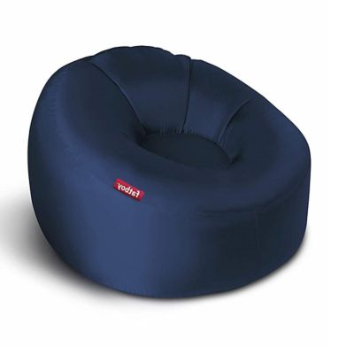 Fatboy Lamzac O Inflatable Outdoor Lounge Chair - Color: Blue - LAM-O-DKBLU
