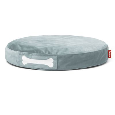 Fatboy Doggielounge Velvet Dog Bed - Color: Grey - Size: 24 - DSM-OUT-RK