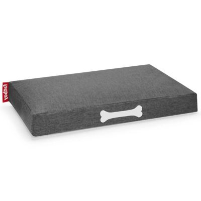 Fatboy Doggielounge Velvet Dog Bed - Color: Grey - Size: 30 - DLG-OUT-RK