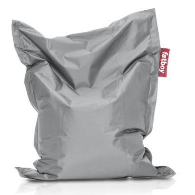 Fatboy Original Slim Nylon Bean Bag - Color: Silver - SLM-SLV