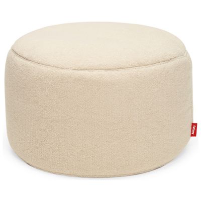 Fatboy Point Large Sherpa Ottoman - Color: Cream - PNTL-SRP-ECR