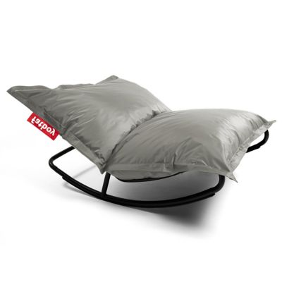 Fatboy® Original Slim Bean Bag Chair + Rock n Roll Rocker Bundle - Color: 