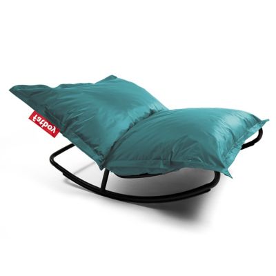 Fatboy® Original Slim Bean Bag Chair + Rock n Roll Rocker Bundle - Color: 