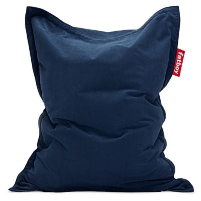 Fatboy Original Slim Recycled Cord Bean Bag - Color: Blue - SLM-CORD-DEPBL