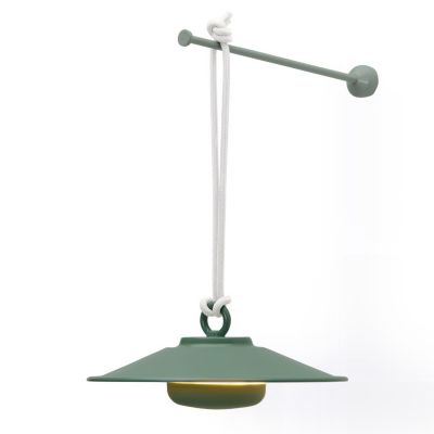 Fatboy Chap-O Outdoor LED Hanging Lamp - Color: Green - CHAPO-SAGE