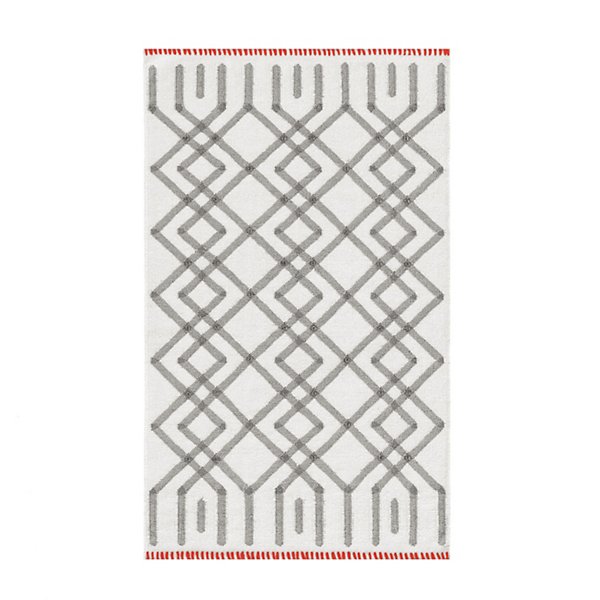 Kilim Duna Bedside Rug - Color: Grey - Size: 2 Ft. 8 In. X 4 Ft. 9 In. - Gan Rugs 166943