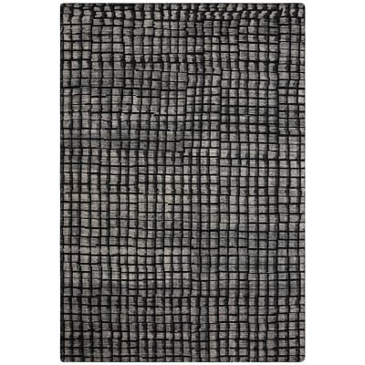 Cobble Area Rug - Color: Grey - Size: 9 ft 10"" x 13 ft 12"" - Gan Rugs 164346