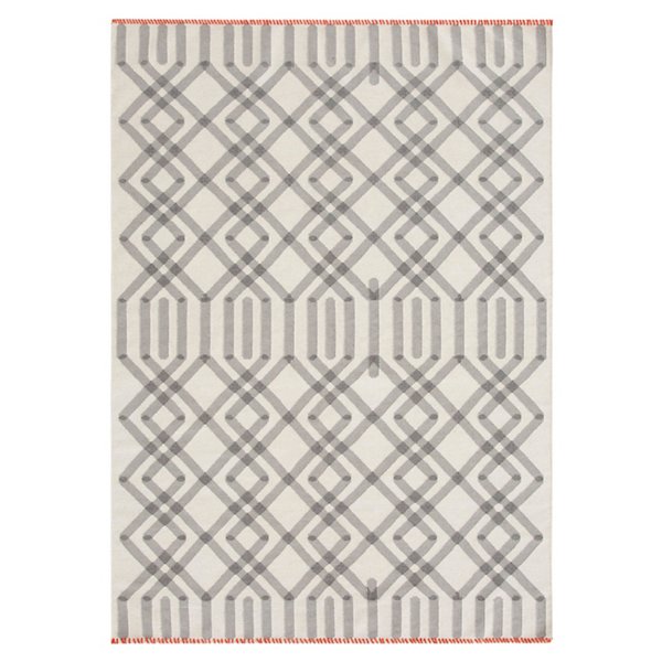 Kilim Duna Rug - Color: Cream - Size: 4 Ft. 11 In. X 6 Ft. 8 In. - Gan Rugs 166939