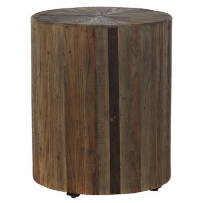 Gabby Cyrano Side Table in Brown