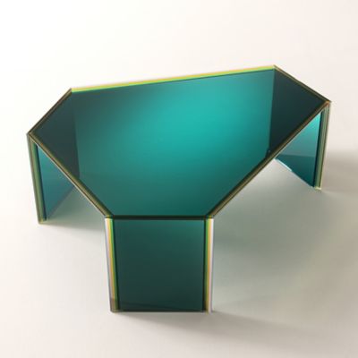 Glas Italia Bisel Coffee Table - Color: Green - BIS01V