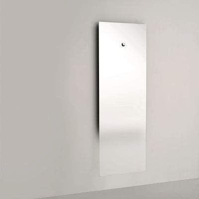 Glas Italia Fiction Mirror - Color: Silver - Size: Small - FIC01