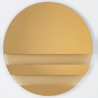 Glas Italia Andromeda 694C Mirror - Color: Amber - Size: 31 - 694C8 - Am