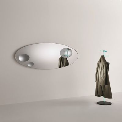 Glas Italia Celeste Oval Mirror - Color: Clear - CEL02