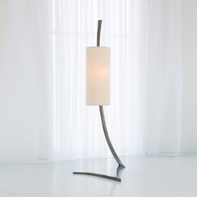 GLV664928 Global Views Mojave Floor Lamp - Color: White - Si sku GLV664928