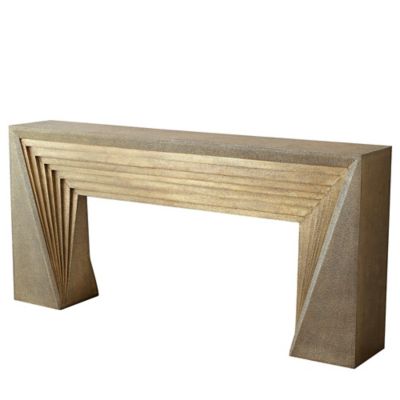 GLV2441974 Global Views Deco Console Table - Color: Brass - 9 sku GLV2441974