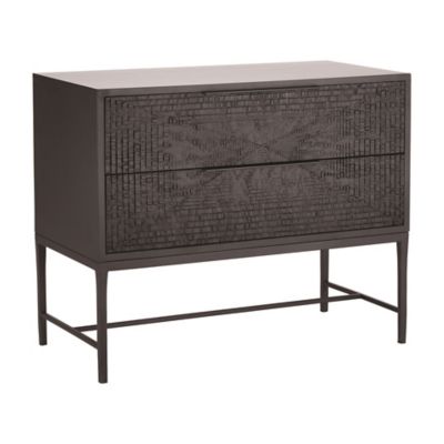 GLV2441988 Global Views Kyoto Chest - Color: Black - 7.20151 sku GLV2441988