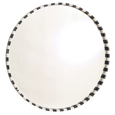 GLV2442015 Global Views Black/White Mirror - 8.82664 sku GLV2442015