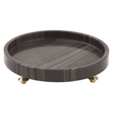 GLV2442044 Global Views Quintessential Tray - Color: Black -  sku GLV2442044