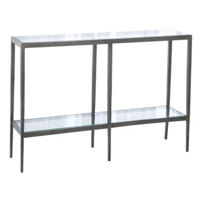 Global Views Laforge Console Table - Color: Black - 7.90577