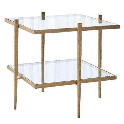 Global Views Laforge End Table - Color: Gold - 7.91020