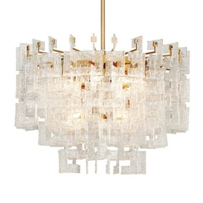 GLV2569482 Global Views Exposition Chandelier - Color: Brass  sku GLV2569482