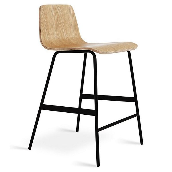 Gus Modern Lecture Stool - Color: Beige - Size: Counter - ECOTLECT-an