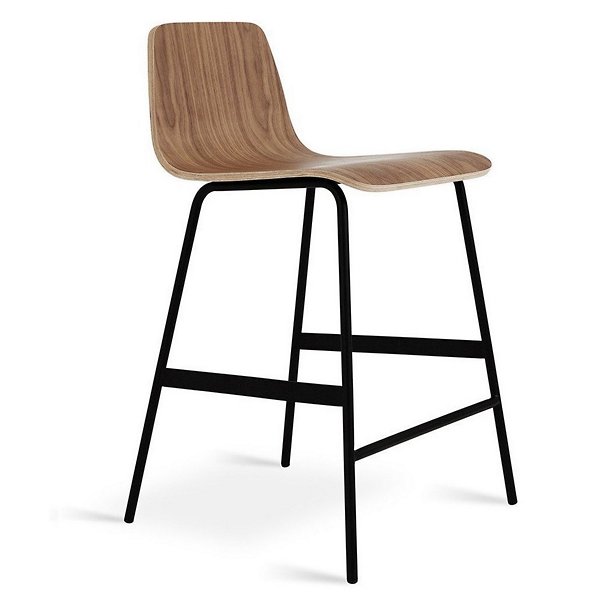Gus Modern Lecture Stool - Color: Brown - Size: Counter - ECOTLECT-wn