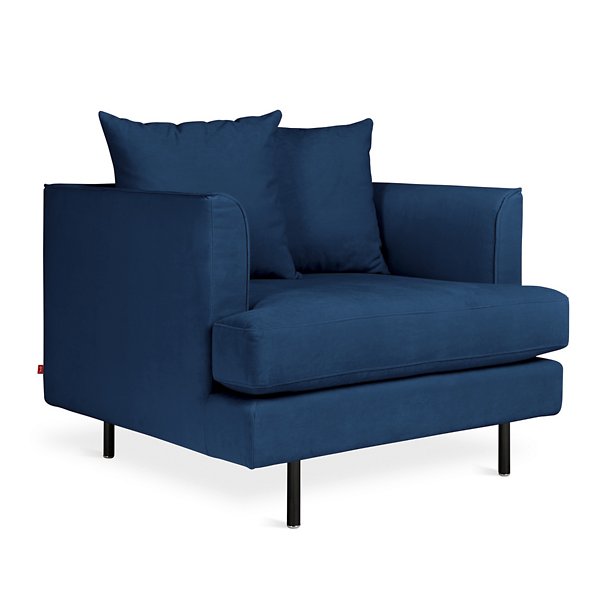 Gus Modern Margot Chair - Color: Blue - ECCHMARG-velmid