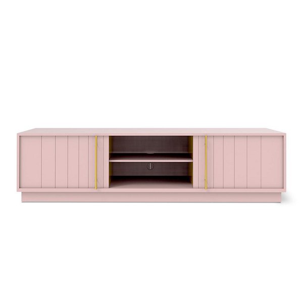 Elora Media Stand - Color: Pink - Gus Modern ECFUELOR-chi