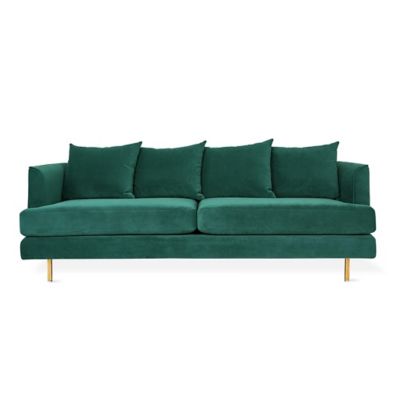 Gus Modern Margot Loft Sofa - Color: Silver - ECSFMARL-velspr