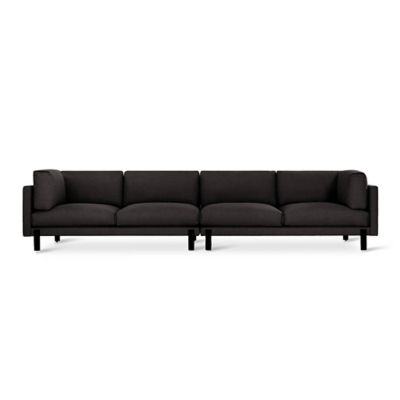 Gus Modern Silverlake XL Sofa - Color: Black - KSSFSIXL-andesp