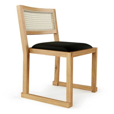 Gus Modern Eglinton Dining Chair - Color: Brown - ECCHEGLI-VINNOIR-WHIOAK