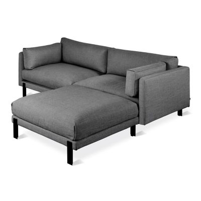 Gus Modern Silverlake Loft Bi-Sectional Sofa - Color: Grey - KSSCSILO-ANDPE