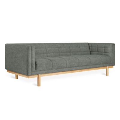 Gus Modern Mulholland Sofa - Color: Grey - ECSFMULH-CALCIN-AN