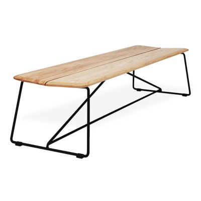 Gus Modern Aero Bench - Color: Brown - ECBNAERO-BP-AN