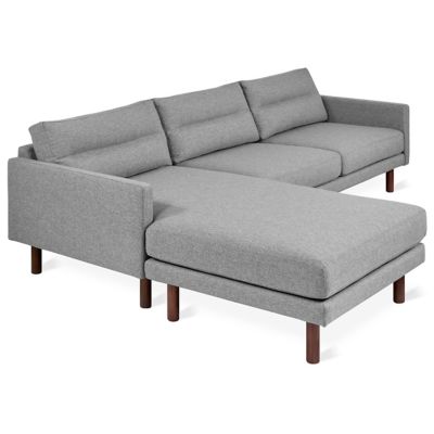 Gus Modern Miller Bi-Sectional Lounge - Color: Grey - KSSCMILL-PARSTO-WN