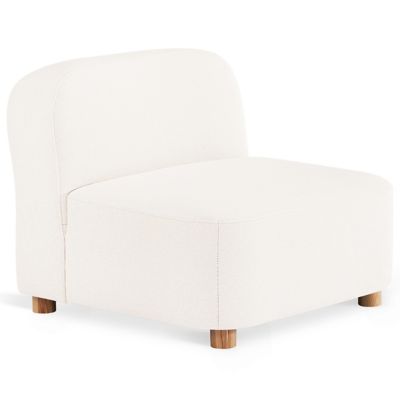 Gus Modern Circuit Modular Armless Chair - Color: Cream - ECMOCIAL-mercre-a