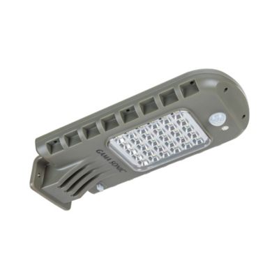 Gama Sonic Solar LED Security Area Light - Color: Grey - Size: 6  - 101i