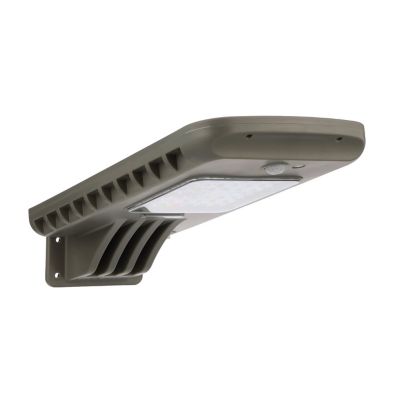 Gama Sonic Solar LED Security Area Light - Color: Grey - Size: 8  - 201i