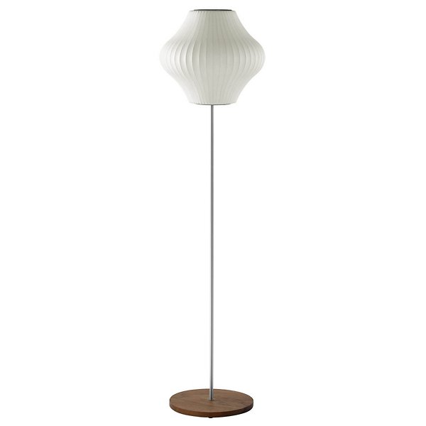 Herman Miller Nelson Pear Lotus Floor Lamp - Color: Bronze - Size: Small - 