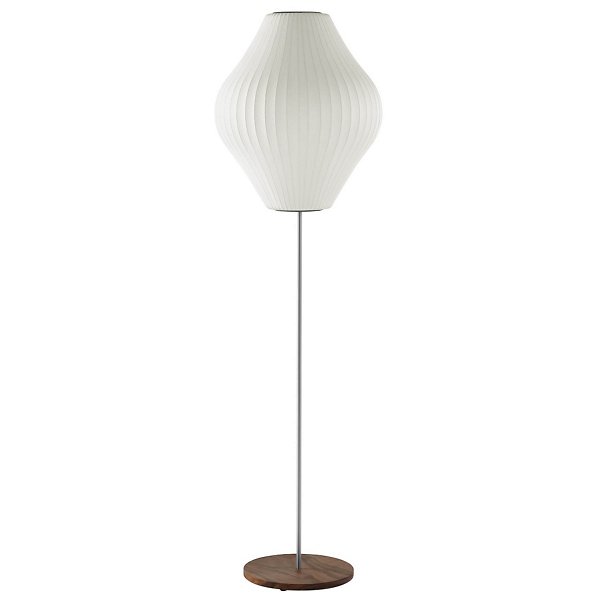 Herman Miller Nelson Pear Lotus Floor Lamp - Color: Bronze - Size: Medium -