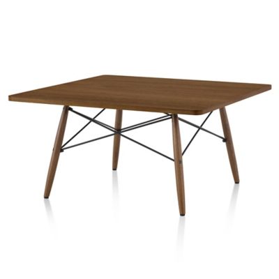 Herman Miller Eames Coffee Table - Color: Wood tones - Size: 30" x 30" - ECT3030VOUOUBK - Herman Miller Authorized Retailer